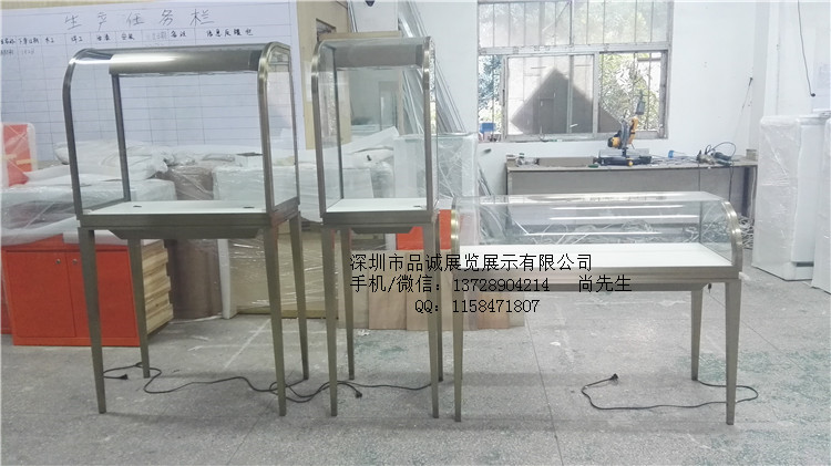 弧面珠寶展示柜高柜