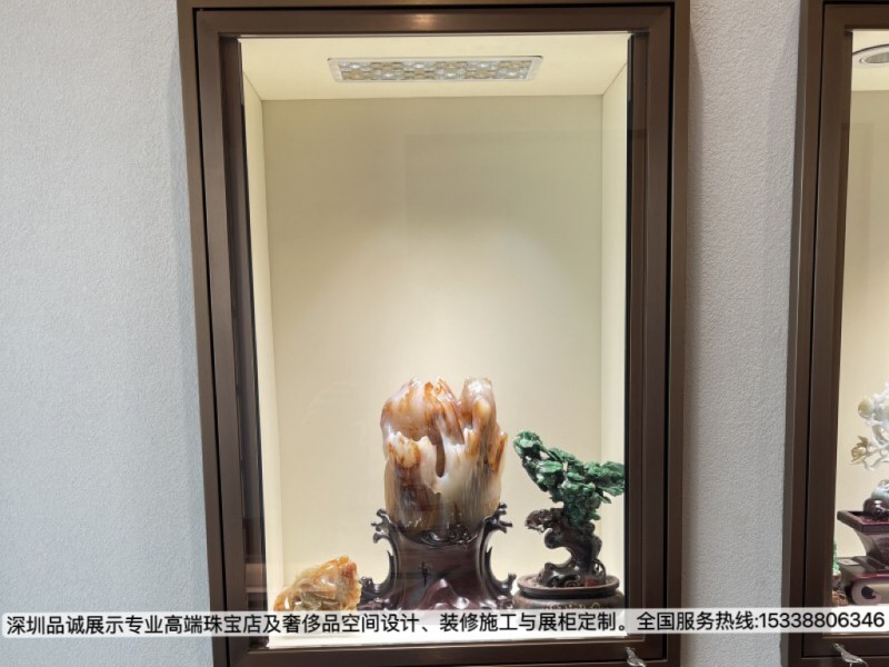 深圳雅寶源翡翠店精品壁龕柜設(shè)計(jì)