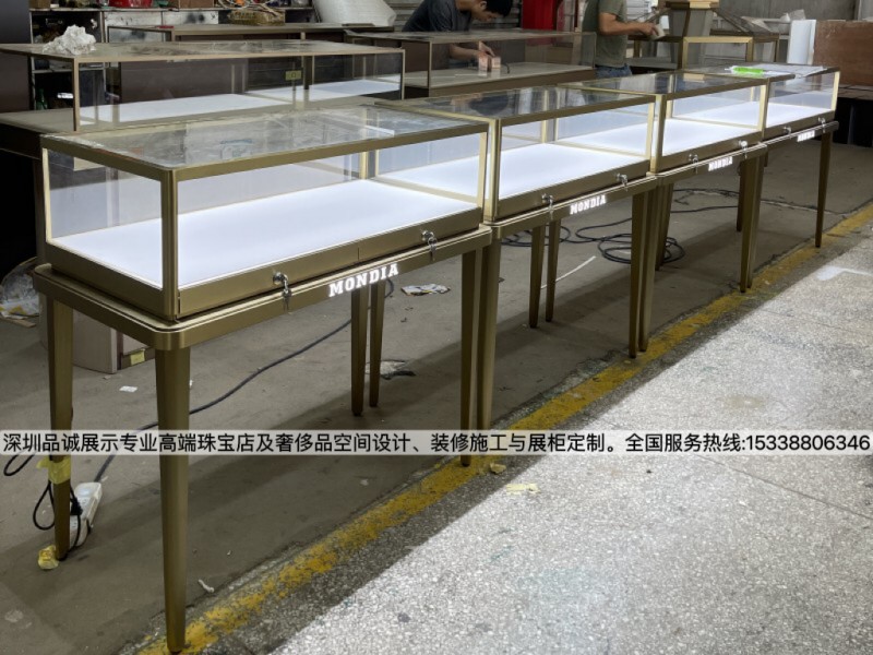 MONDIA不銹鋼珠寶展柜